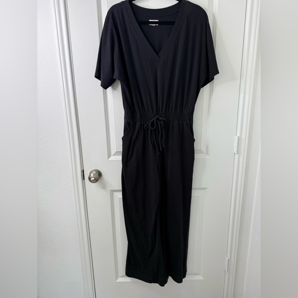 Pact Charlie Jumpsuit Black Sz Medium - Picture 9 of 16